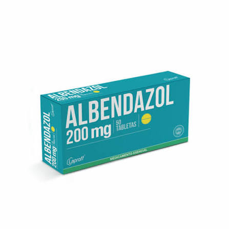 ALBENDAZOL 200MG X 50 TABS LAPROFF