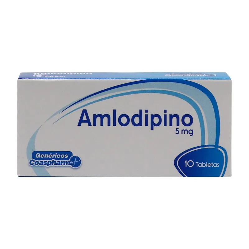 AMLODIPINO 5 MG X 10 TABS COASPHARMA