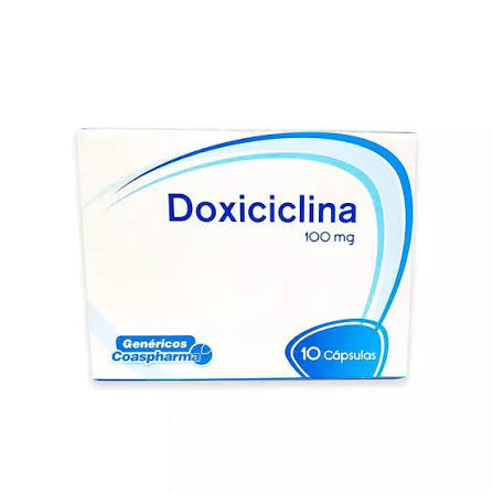 DOXICICLINA 100MG X 10 CAPS COAS