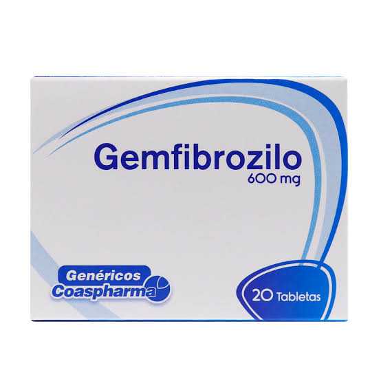 GEMFIBROZILO 600 MG TABLETAS X 20 COAS