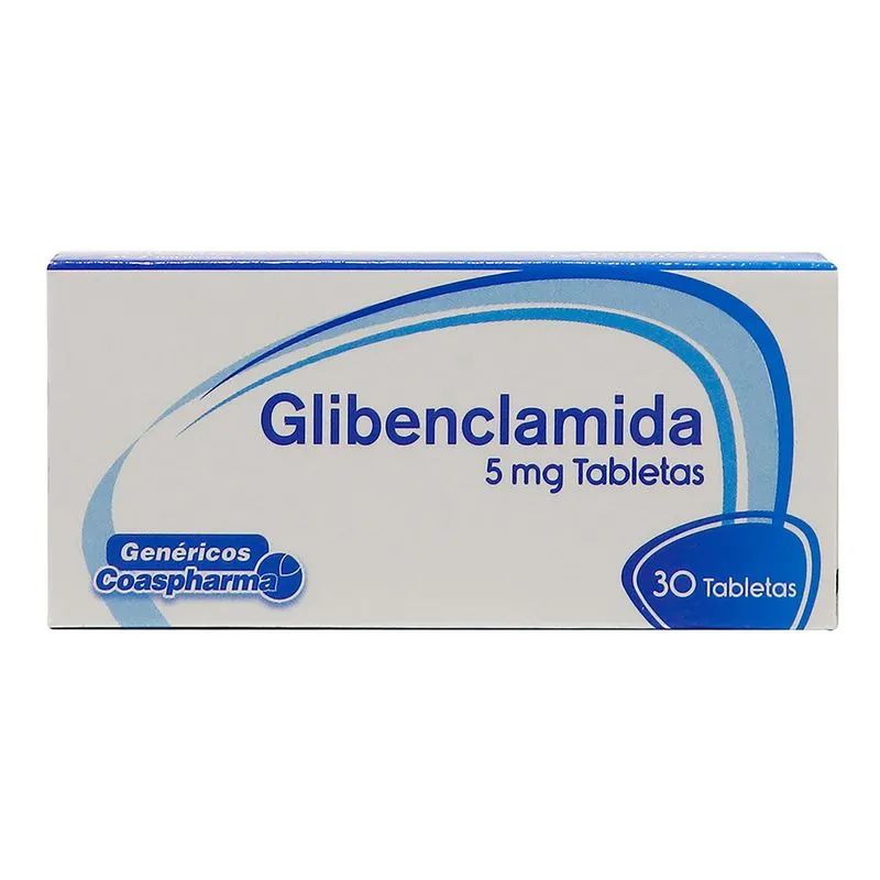 GLIBENCLAMIDA 5 MG TABLETAS X 30 COAS