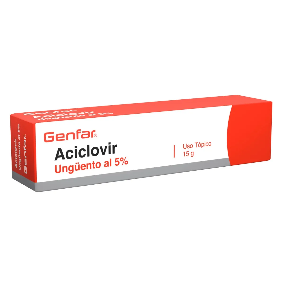 ACICLOVIR 5% UNGUENTO X 15G GENFAR