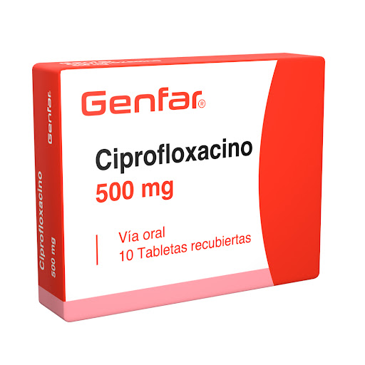 CIPROFLOXACINO 500 MG X 10 GENFAR