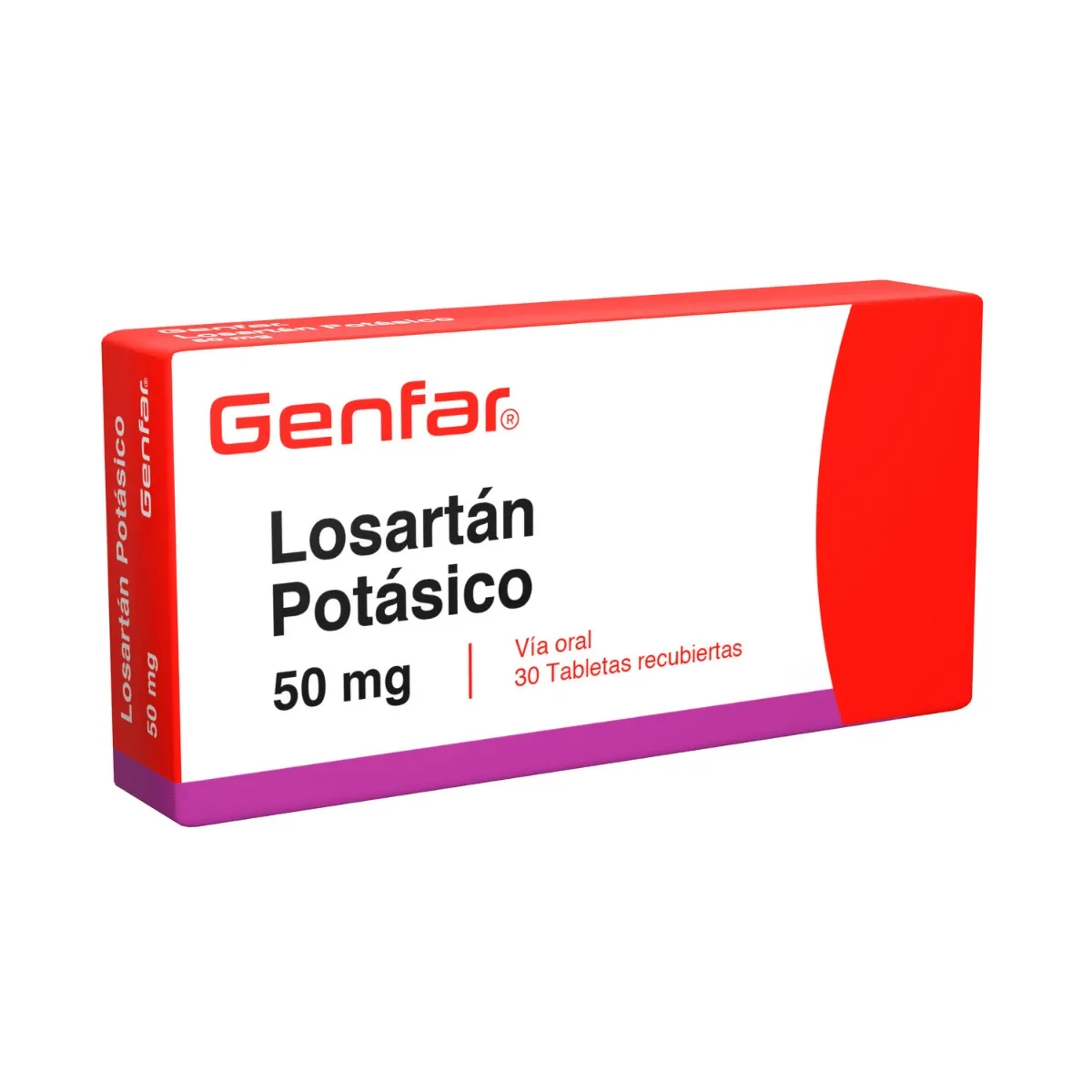 LOSARTAN 50 MG X 30 TABS GENFAR