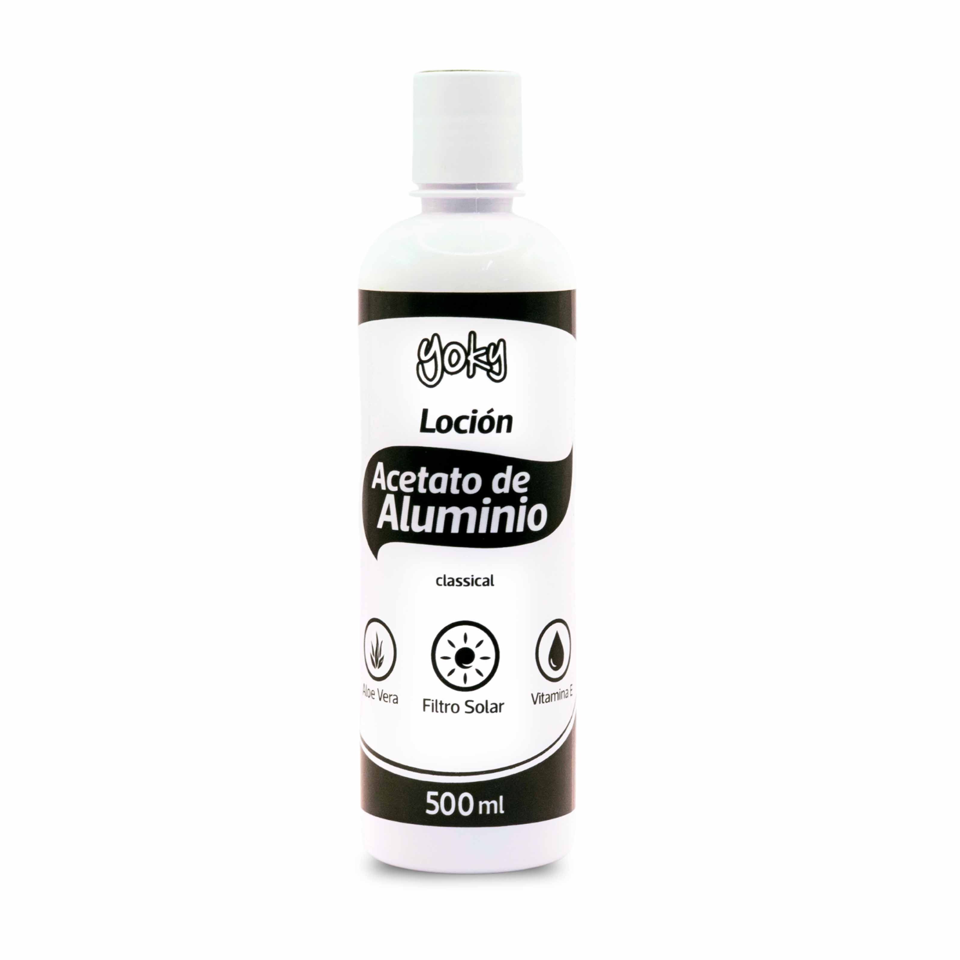 ACETATO DE ALUMINIO X 500 ML - YOKY