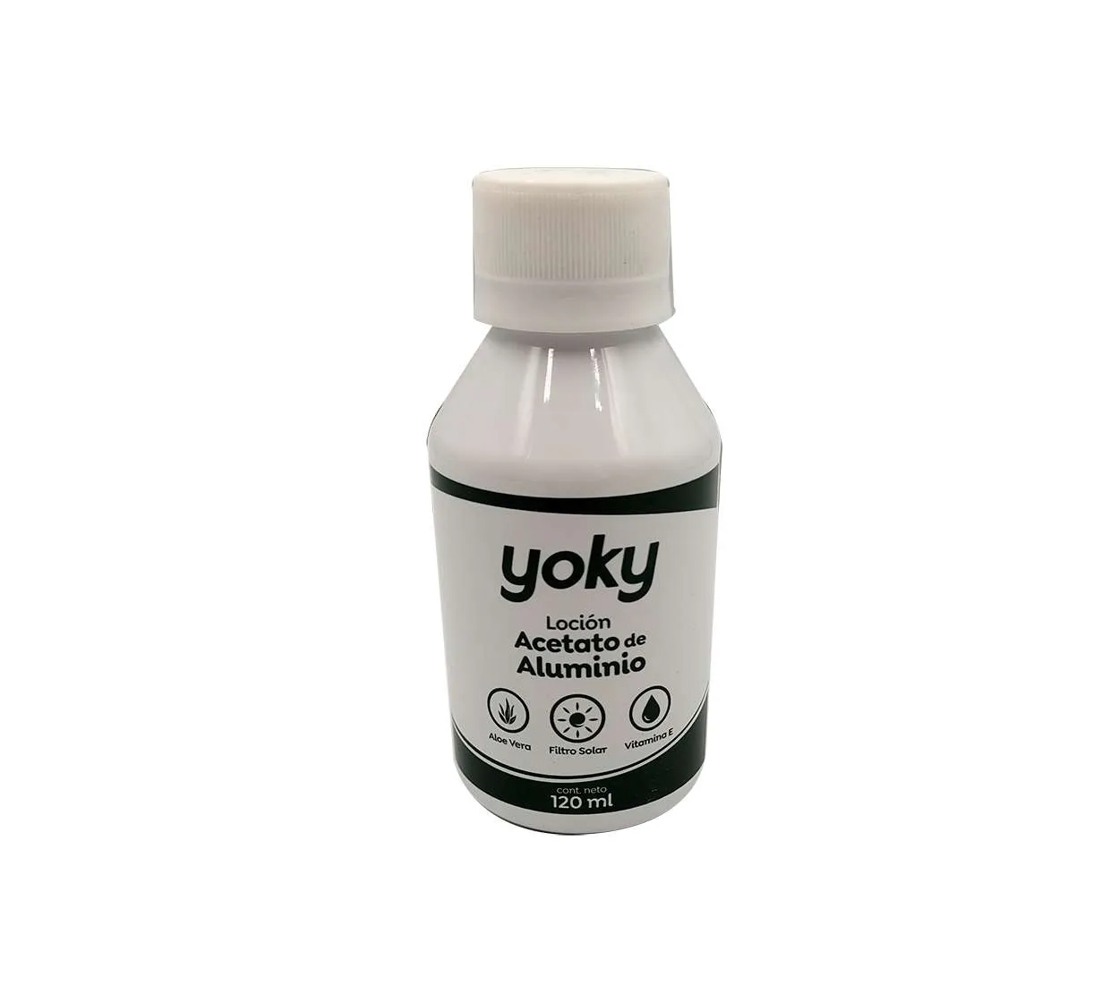 ACETATO DE ALUMINIO X 120 ML - YOKY