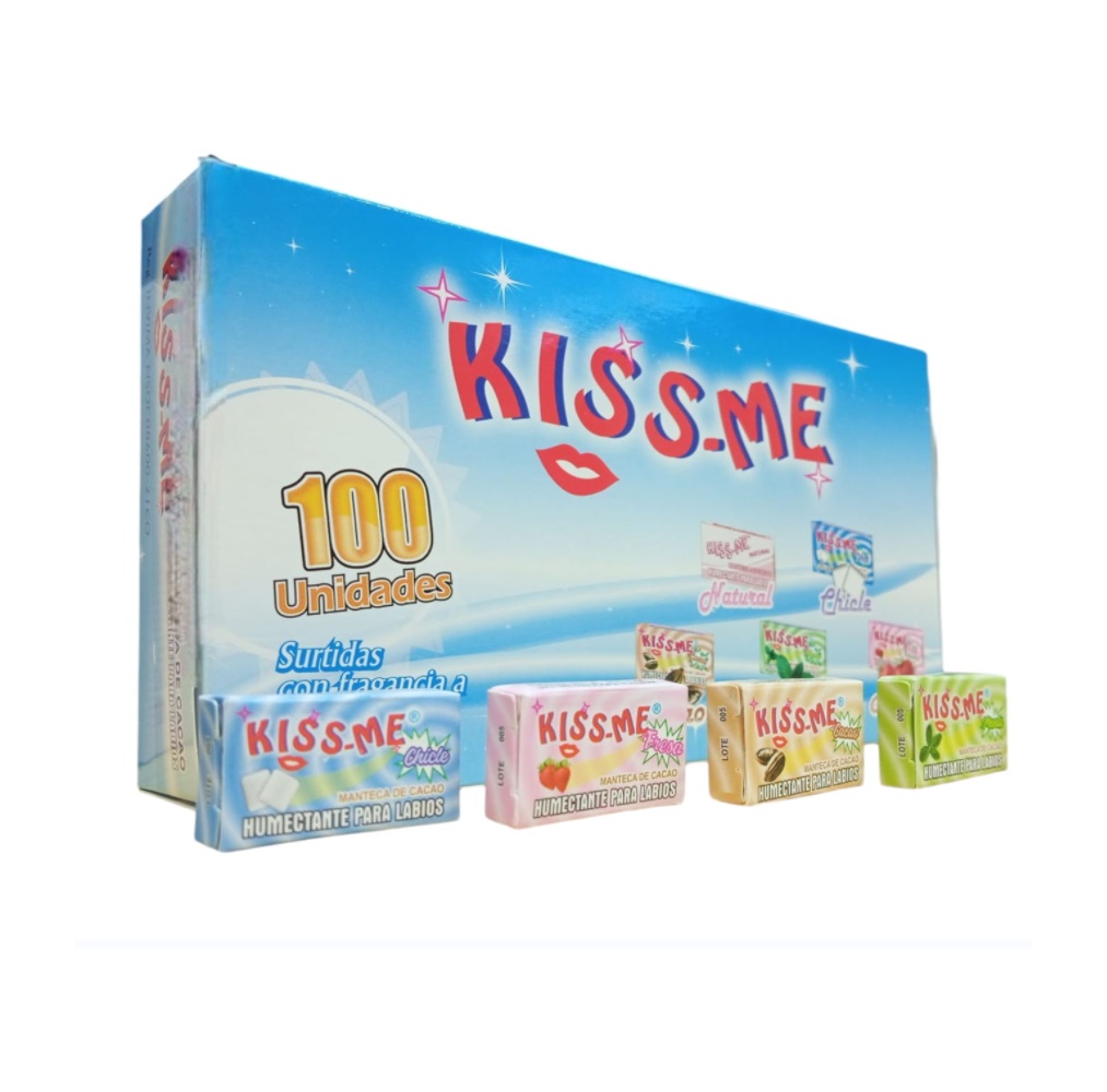 MANTECA DE CACAO KISS-ME X 100 BARRAS SA
