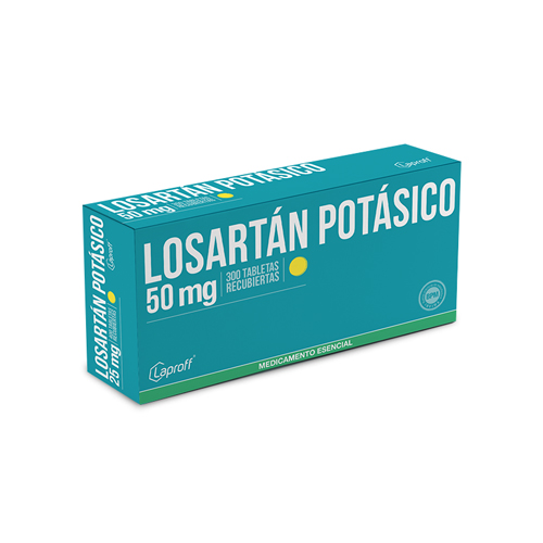 LOSARTAN POTASICO 50MG X 300 TABS LAPROF