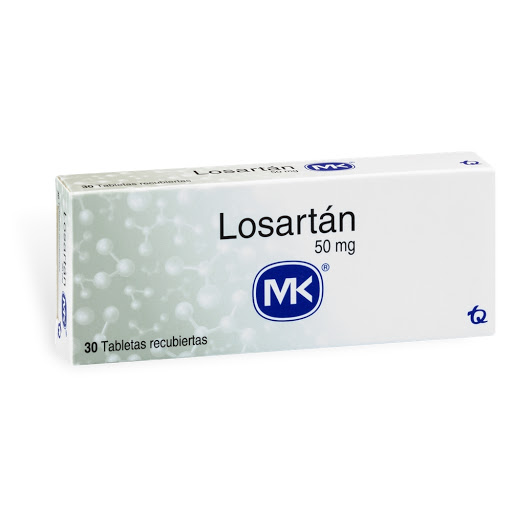 LOSARTAN 50 MG X 30 TABS MK