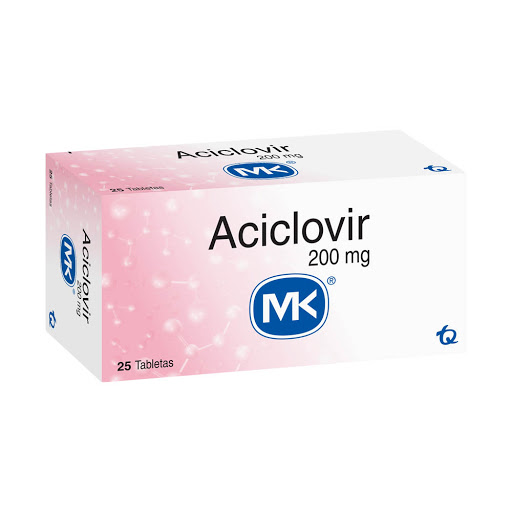 ACICLOVIR 200MG X 25 TABS MK