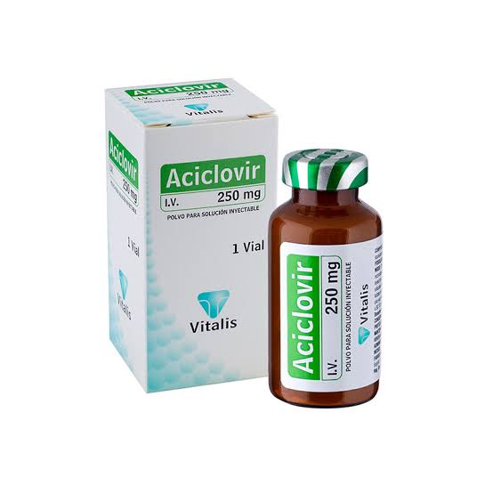 ACICLOVIR 250 MG X 1 AMP VITALIS