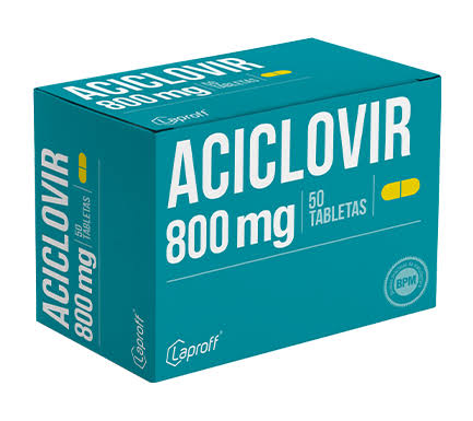 ACICLOVIR 800MG X 50 TABS LAPROFF