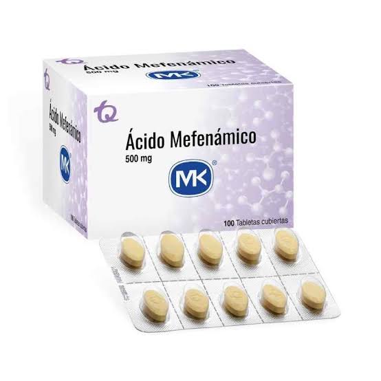 ACIDO MEFENAMICO 500MG X 100 TABS MK