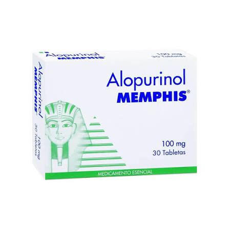 ALOPURINOL 100 MG X 30 TABS MEMPHIS