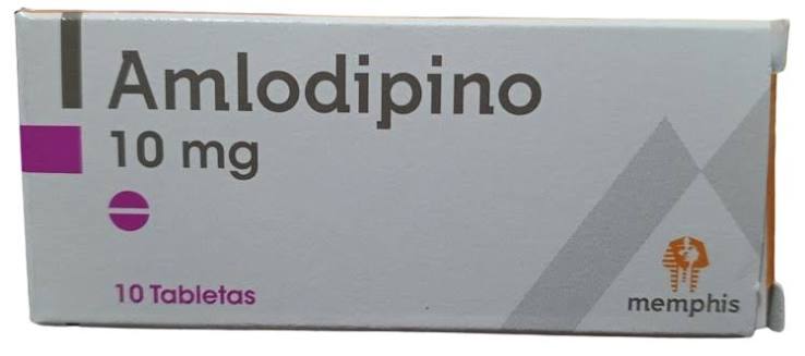 AMLODIPINO 10 MG X 10 TAB MEMPHIS