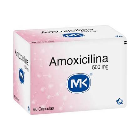 AMOXICILINA 500MG X 60 CAPS MK