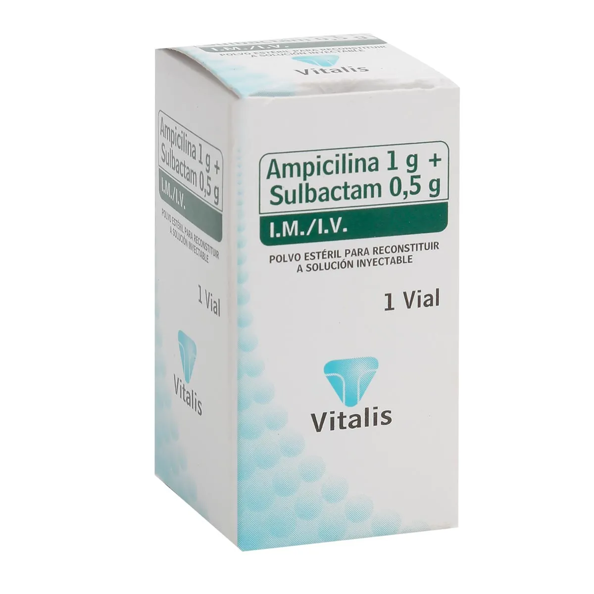 AMPICILINA 1G + SULBACTAN 0.5G X 1 AMP