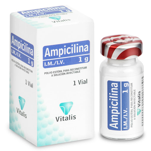 AMPICILINA 1G X 1 AMP VITALIS