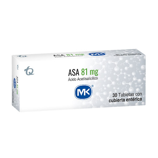 ASA  81MG X 30 TBL - MK