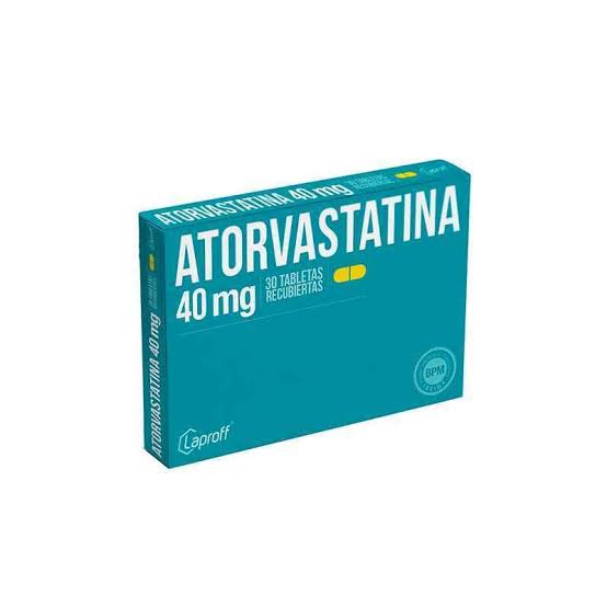 ATORVASTATINA 40MG X 30 TABS LAPROFF