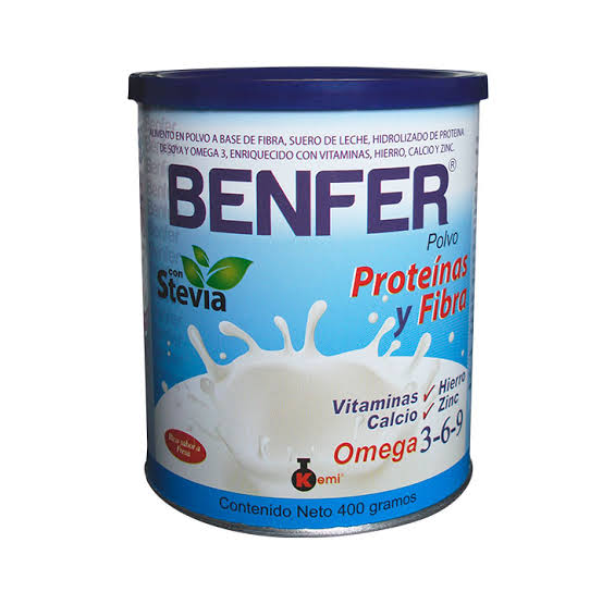 BENFER OMEGA 3,6,9 STEVIA FRESA X 400 GR