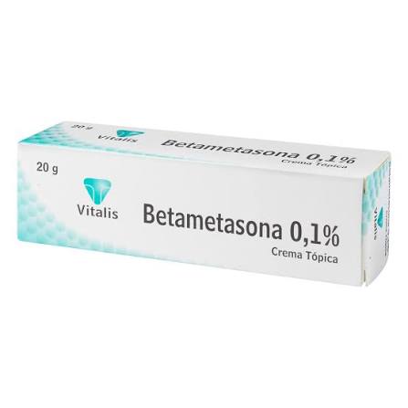 BETAMETASONA 0.1% CREMA X 20G VITALIS