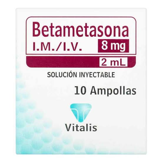BETAMETASONA 8MG X 10 AMP VITALIS