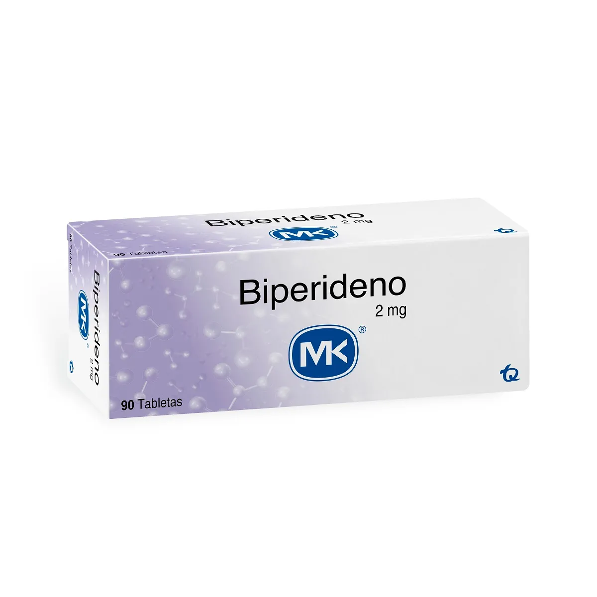 BIPERIDENO 2 MG X 90 TBL - MK