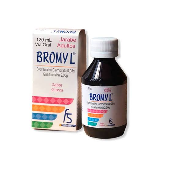 BROMYL (BROMHEXINA+GUAIFENESINA) JBE X 1
