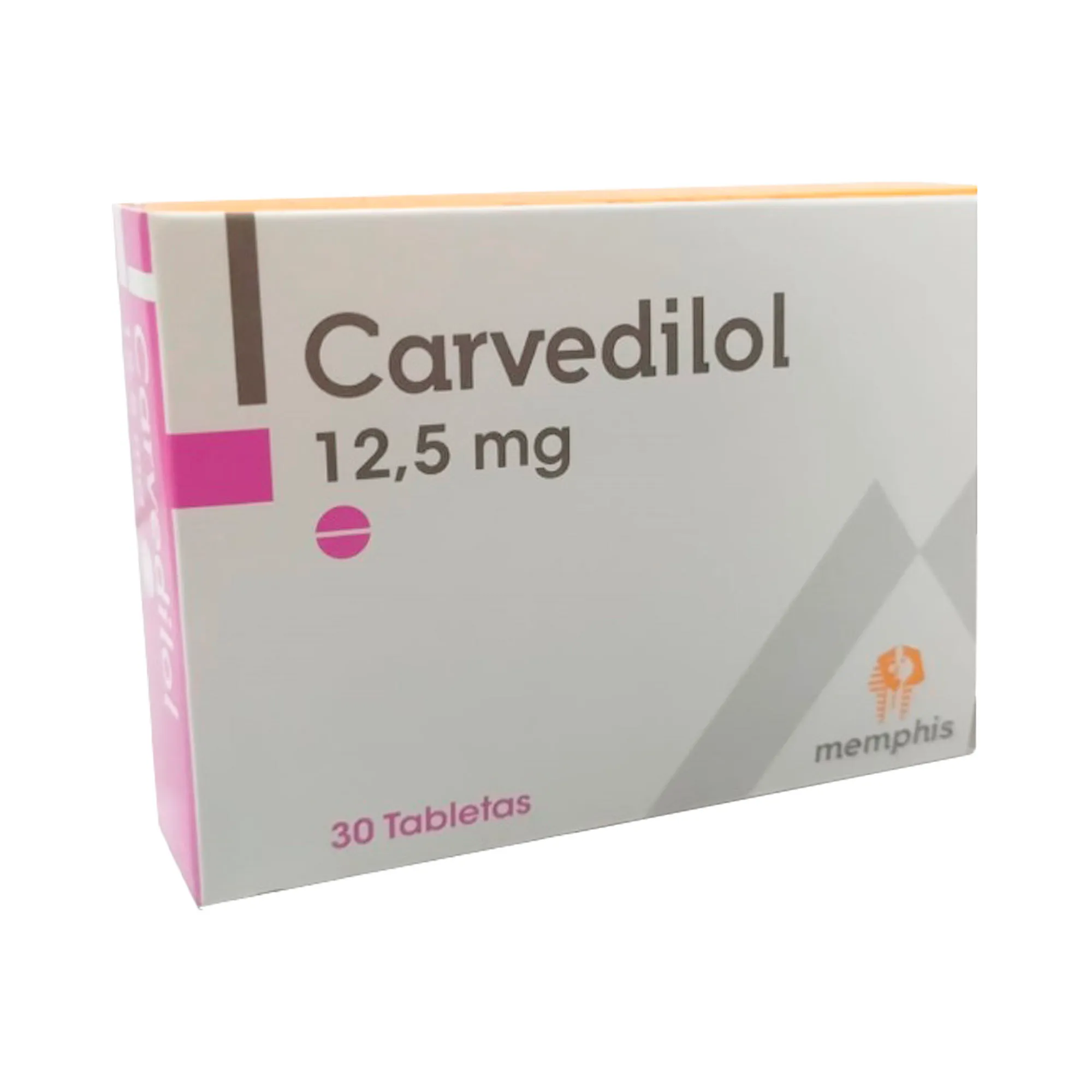 CARVEDILOL 12.5MG X 30 TAB MEMPHIS