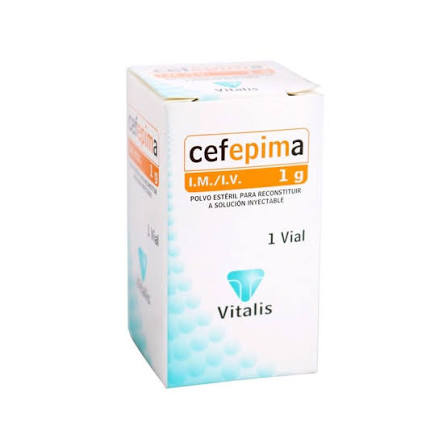 CEFEPIMA 1G X 1 AMP VITALIS