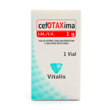CEFOTAXIMA 1G X 1 AMP VITALIS