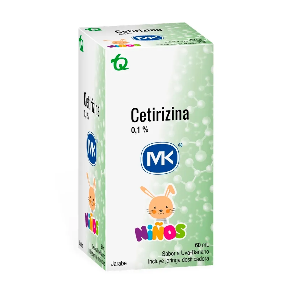 CETIRIZINA 0.1% JBE X 60 ML MK