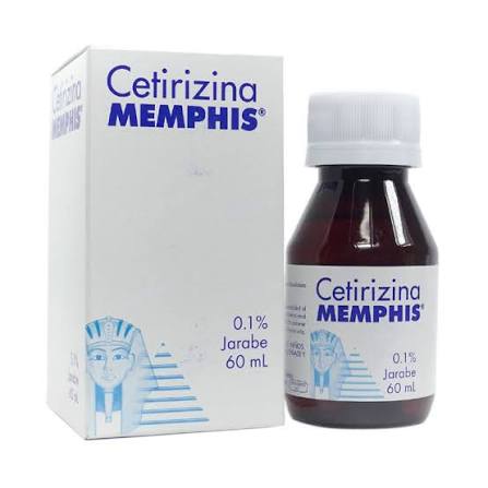 CETIRIZINA 1 MG/ML JBE X 60 ML MEMPHIS