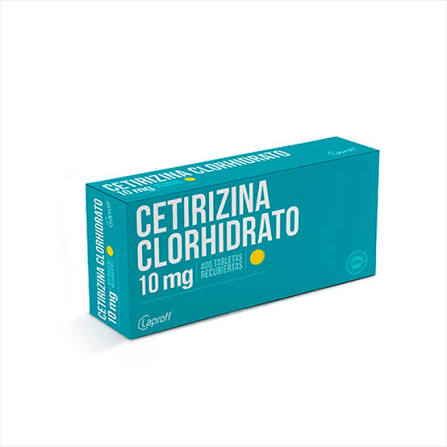 CETIRIZINA 10 MG CAJA X 400 TAB LAPROFF