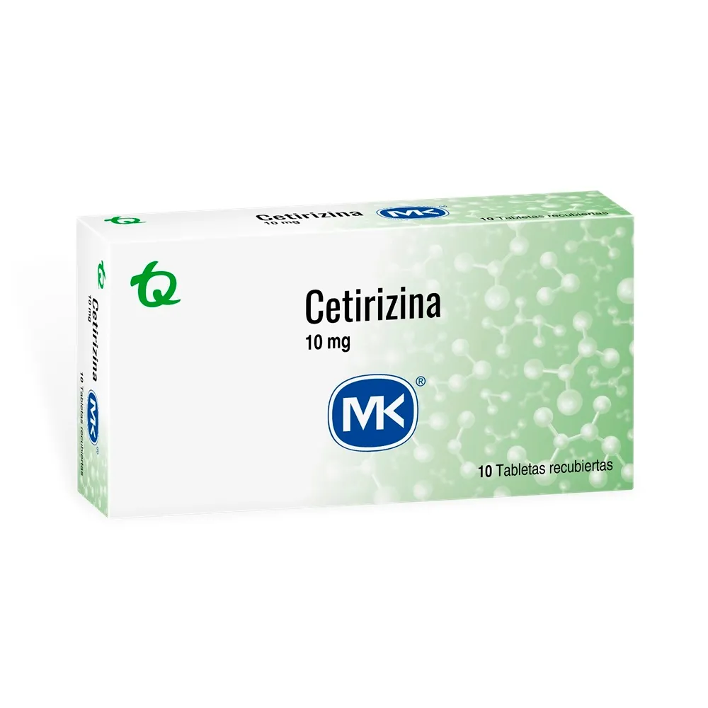 CETIRIZINA 10MG X 10 TABS MK
