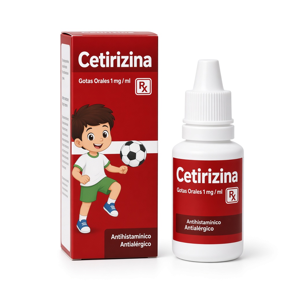 CETIRIZINA 10 MG/ML GOTAS X 15 ML MEMPHI