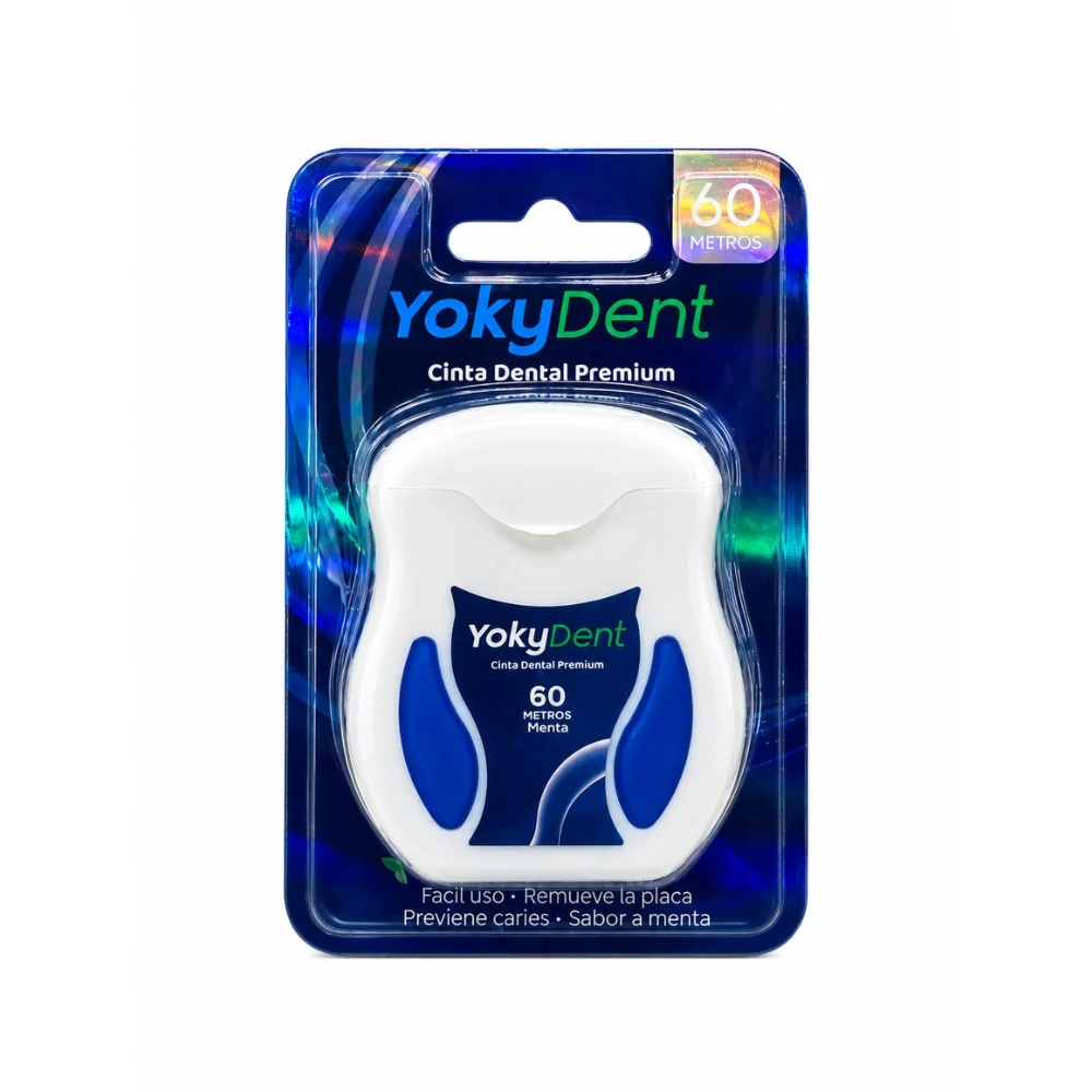 CINTA DENTAL YOKY DENT X 60M MENTA