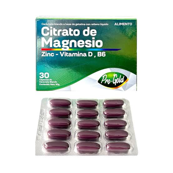 CITRATO DE MAGNESIO X30 CAPS PROGOLD