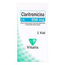 CLARITROMICINA 500 MG X 1 AMP VITALIS