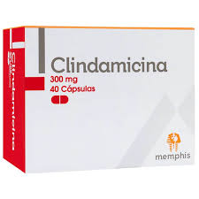 CLINDAMICINA 300 MG X 40 CAPS MEMPHIS