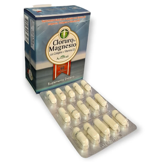 CLORURO DE MAGNESIO X 60 CAP ALNATURE