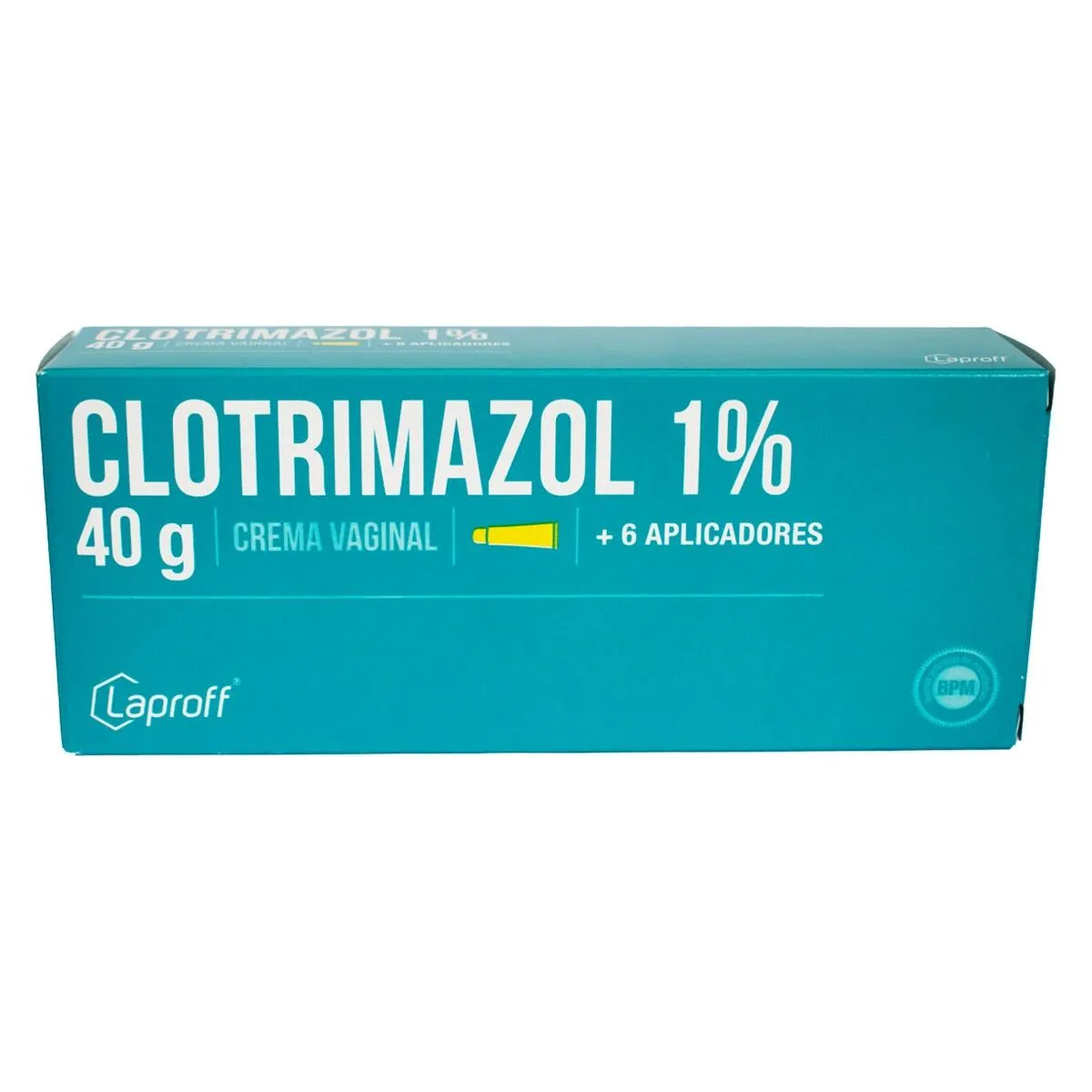 CLOTRIMAZOL 1% CREMA VAGINAL X 40 GR