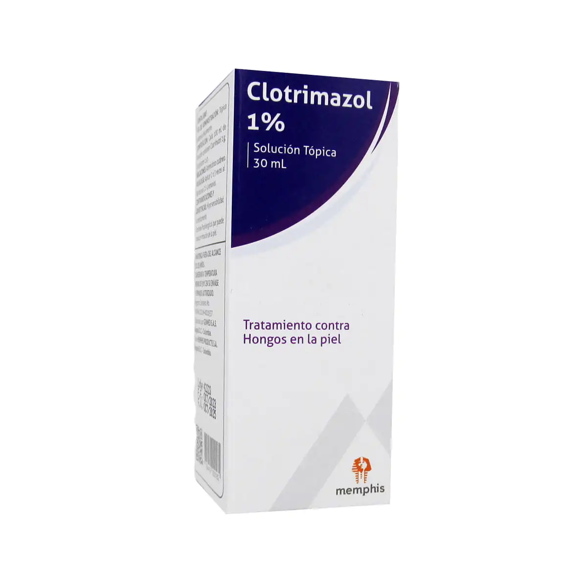 CLOTRIMAZOL 1% SOLUCION TOPICA X 30ML-MP
