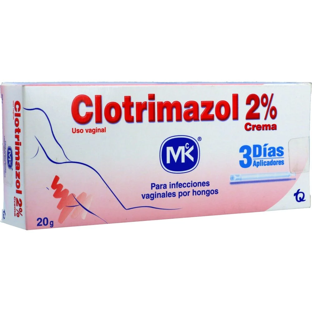 CLOTRIMAZOL 2% CREMA VAGINAL X 20 GR- MK