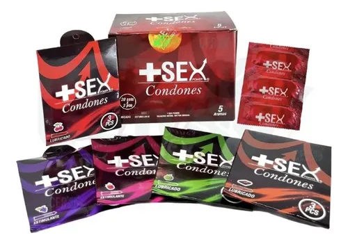 CONDONES + SEX  20 SBR X 3 UND SURTIDOS