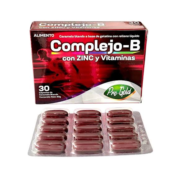 COMPLEJO B CON ZINC X 30 PROGOLD