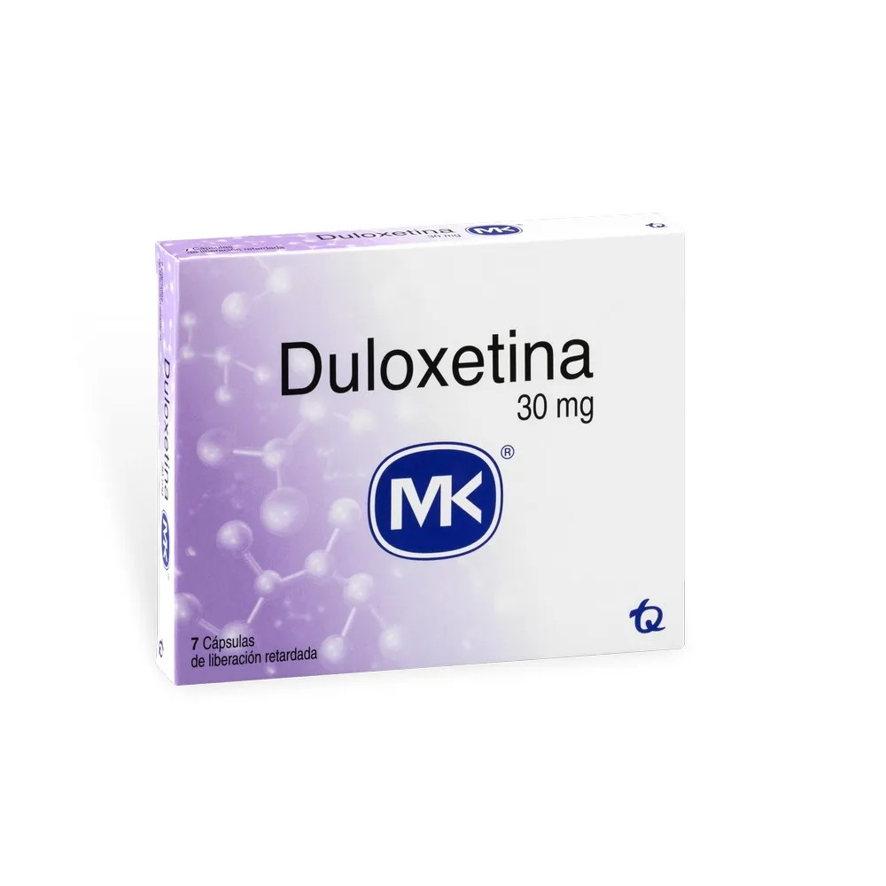 DULOXETINA 30 MG X7 LIBER RETARD