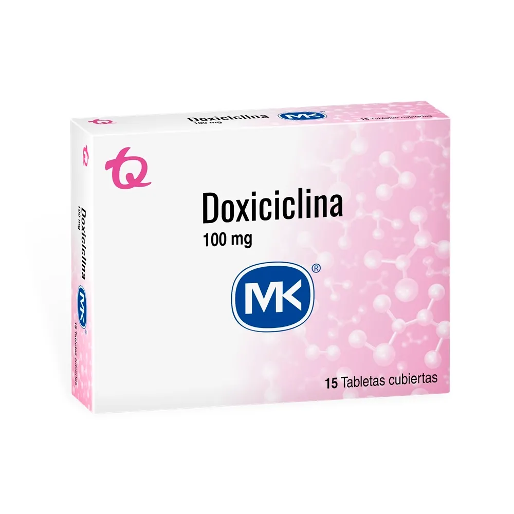 DOXICICLINA 100MG X 15 TABS MK
