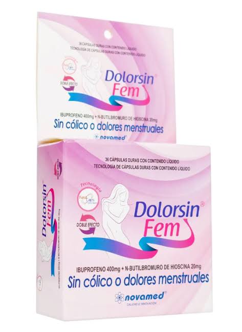 DOLORSIN FEM CAJA X 36 CAP LIQUIDO